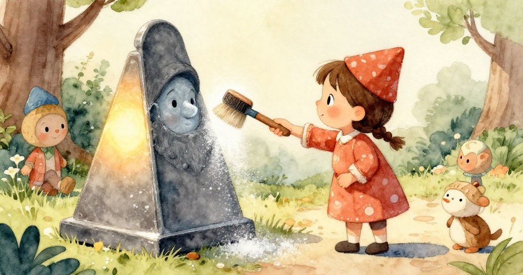 Hana專注描繪石板上奶白色粉筆線條,特寫展現粉筆灰細膩質感與精緻筆觸,畫面充滿專注與靜謐。