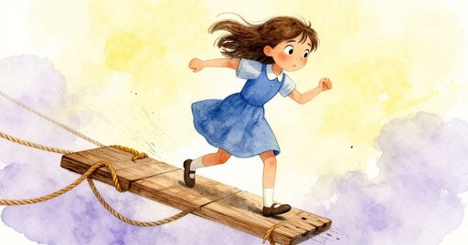 Plank Below the Amber Rope