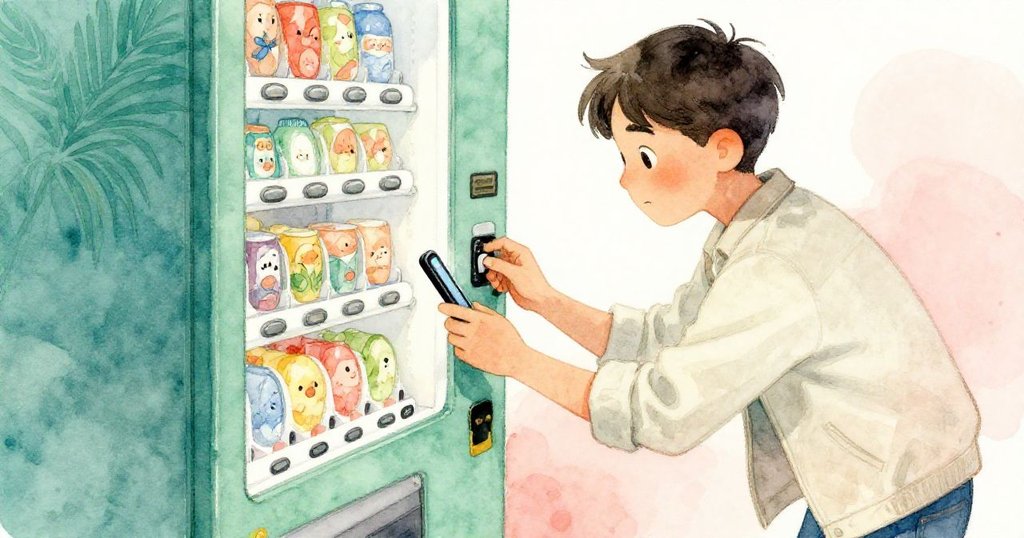 格倫用電子翻譯器撬動機械桿，專注調整工具與機構間的角度，他的雙手和臉部透露出緊張與希望。