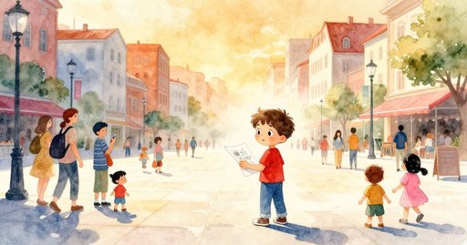 Rainbow Lines After the Mist