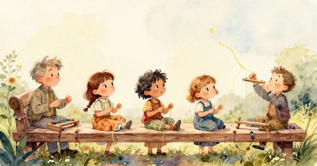 寧靜寬闊畫面中，步數器穩定展示整齊線條，單顆玻璃珠在石縫間輕輕搖晃，充滿平和氛圍。