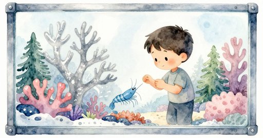 The Moment the Shrimp Appeared