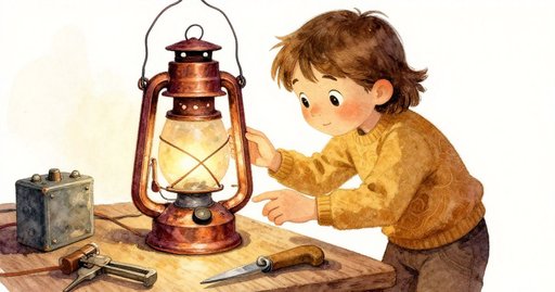 Moth in the Lantern Light