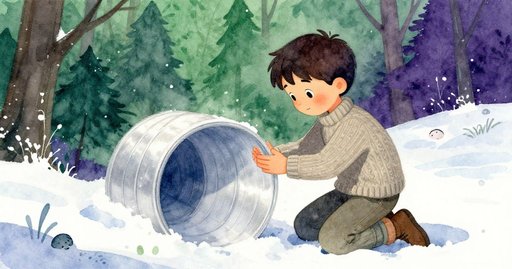 Amber Inside the Snow Lantern