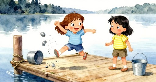 Pie, Rope, and the Rolling Bucket