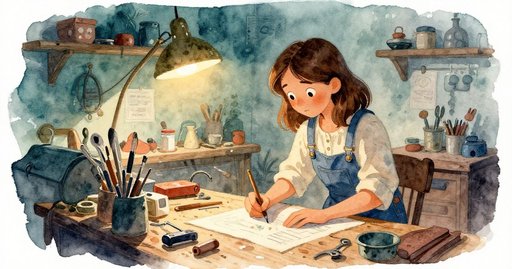 The Crack Beneath the Honey Grain