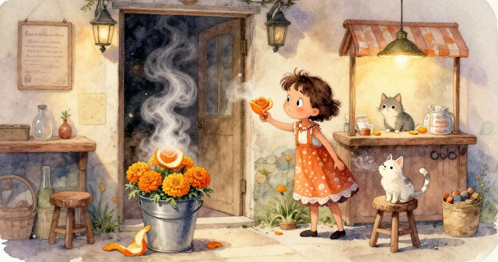 女孩Ada專心地用雙手鋪展玫瑰與小花，細膩地操作著閃亮如新雪的紙張，洋溢著溫柔與專注。