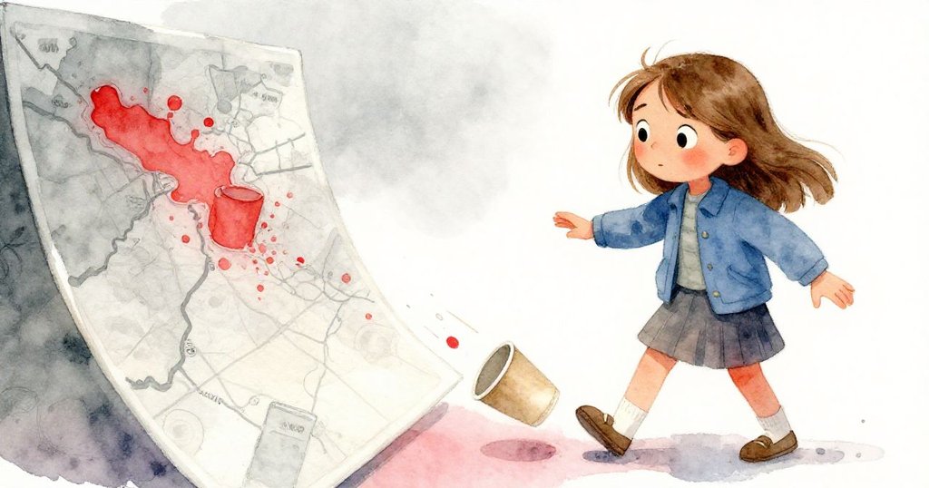 畫面捕捉到緊張的瞬間,面板慢慢滑開時,一個紙杯因氣流在Sable腳邊旋轉,她專注控制著面板,呈現堅毅與細膩。