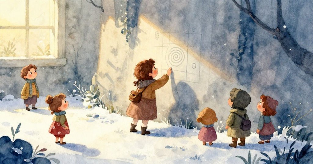 從弗洛拉視角看細微漩渦，彩噴霧形成瞬間銀光，捕捉努力探索的內心期待。