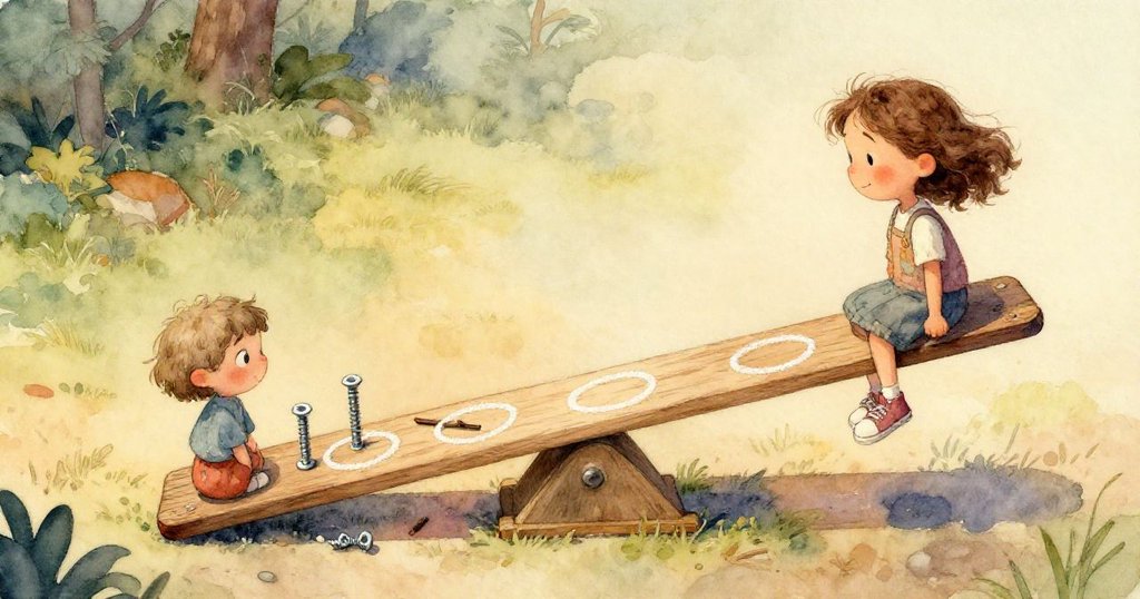 Mae的手輕觸剝落木面,近鏡呈現褪色粉筆痕、銀色螺絲與細密碎片,細緻說故事。