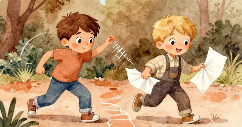 柯賓與里斯合作修整界線,動態動作中傳達出兄弟情深與專注協作