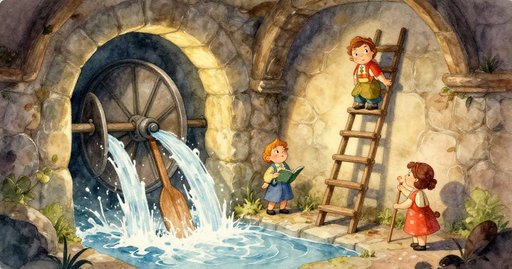 Dragonfly Wing and the Swinging Gate