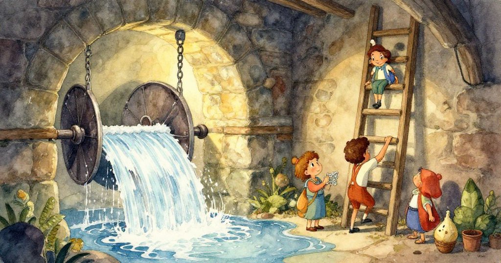 在動感扭曲視角中，奧珀揮動的手上停落一隻藍寶石色龍蜻，水流旋轉，瞬間充滿魔幻張力。