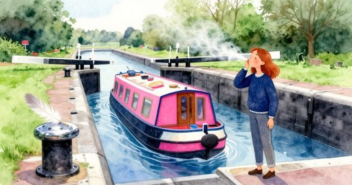 The Bollard’s Unexpected Feather