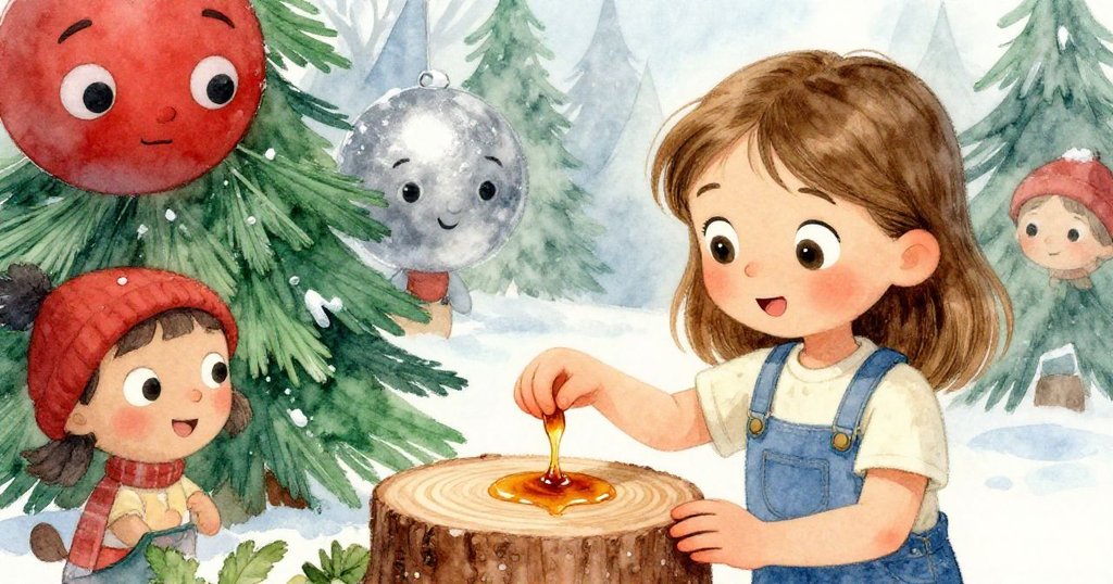 Joy專注地將油輕點木塊，瞬間見證粗糙松木轉變為溫暖琥珀色，她的表情中透露著安靜的成就感。