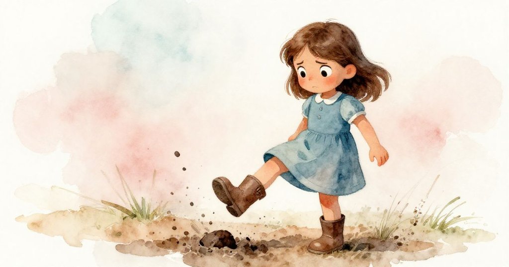 巴洛瑪的靴子滑入散落的灰燼與柔軟的泥土中，她神情既驚訝又堅定，努力穩住身形應對突如其來的挑戰。