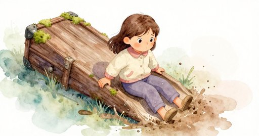 Rain Shaped a Glassy Path