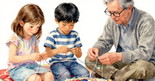 Feather Across the Threads