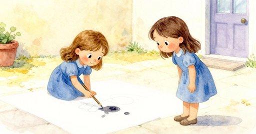 Lace Left by a Thinning Puddle