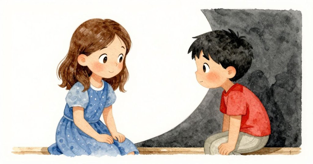 Ursa舉起展現新刻弧線的石板，Max持打開筆記本仔細查看，兩人共享平靜成就，陽光下測量現場充滿溫馨氣氛