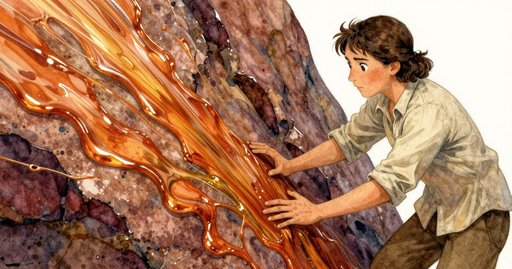 Streaks on the Rolling Table