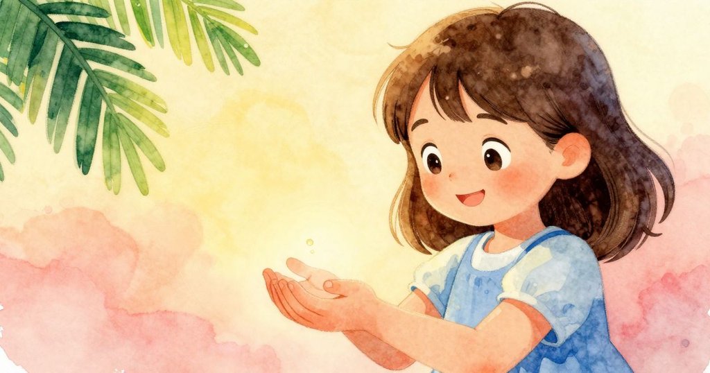 霍莉專注地捕捉輕微裂縫中滴落的顏料，她的眼神專注且滿懷驚奇，細膩動作刻畫創作瞬間。