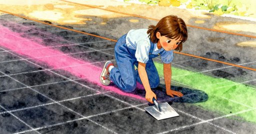 Sunlight on the Chalk Spiral