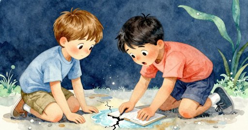 Sudden Lines on Dry Stone