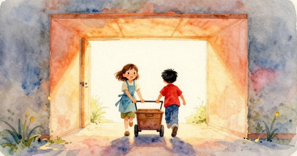 Vivian與Troy駕著推車離開廚房,麵包與晚餐卷穩妥放置,他們面帶堅定笑容迎向未來新開始