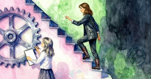 Ink on the Iron Steps