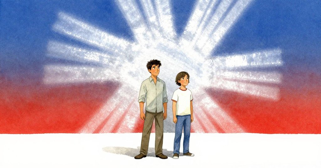 Drake與Ronan站在風影牆前展示成功實驗,銀膜閃耀象徵未來新路,兩人滿懷希望展望前方