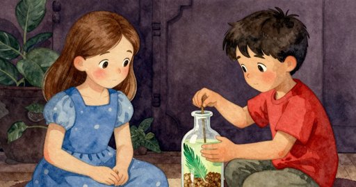 Feather Spread in the Sand Bottle