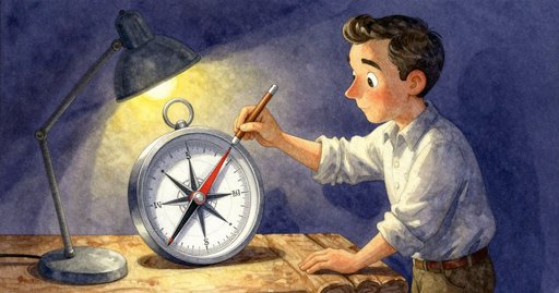 The Smudge on the Compass Rose