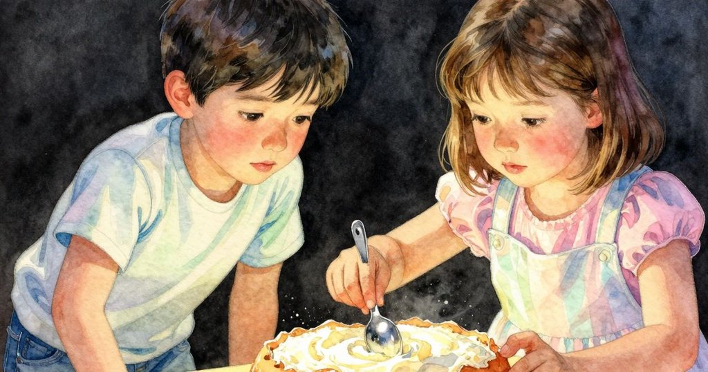 Heath 的手正在用湯匙觸碰硬外殼，細節清晰呈現木紋與泥漿間反差，光線溫暖細膩