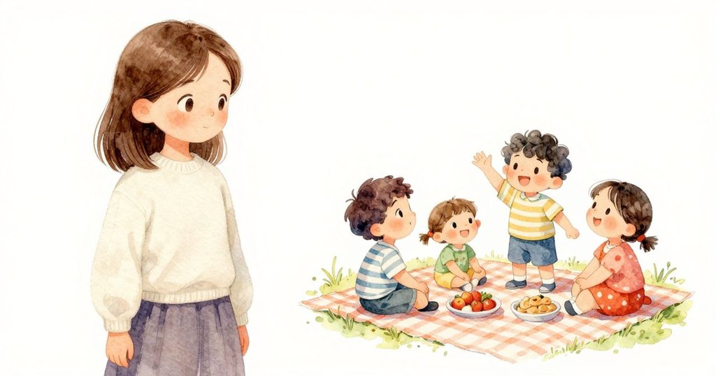 家庭在目睹蛋奇妙滾動時滿懷驚喜與快樂,母親、女孩與小妹相視而笑,情感洋溢溫暖慶祝氣氛。