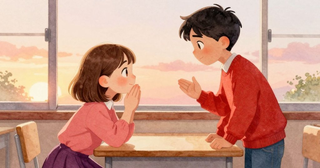 凱蘭與羅莎相互支持，意義深長的互動中表達感謝，室內溫暖燈光與柔和色調滲透情感