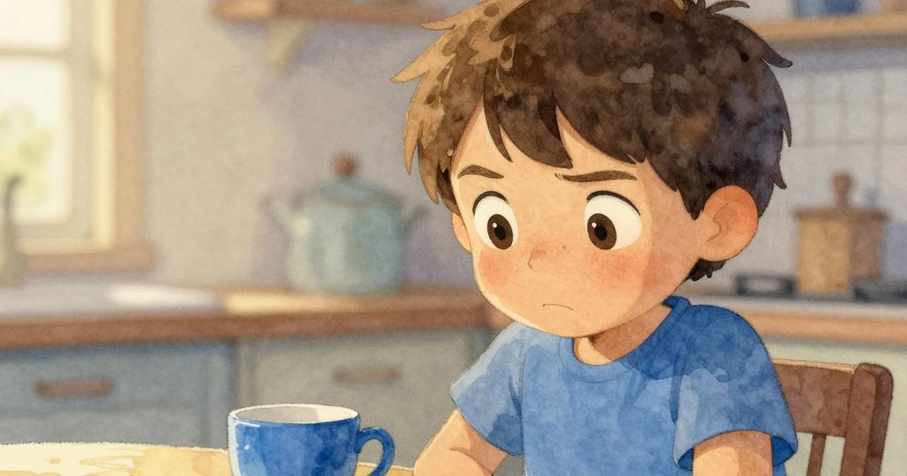 烏拉專注的眼神在柔和燈光下映出好奇與決心,鏡頭聚焦臉部特寫,展現內心情感。