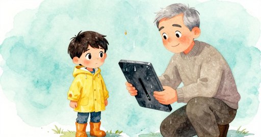 The Number Between Two Raindrops