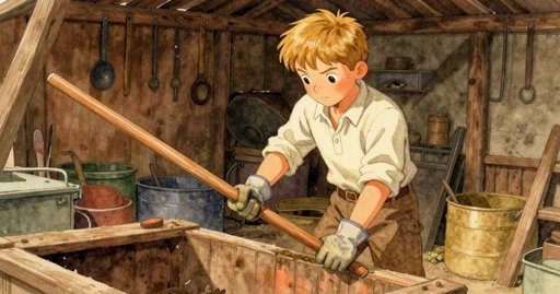 Silver Spray on the Turning Wheel