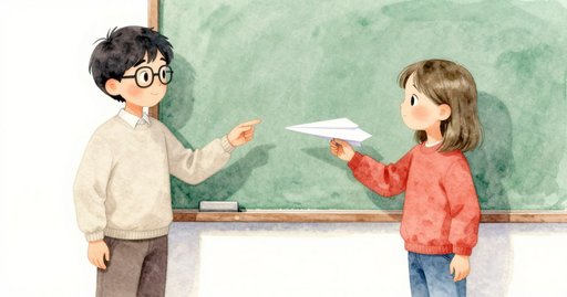 Paper Plane Dries Beside the Window