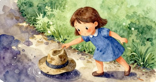 Snail Trail on the Garden Path