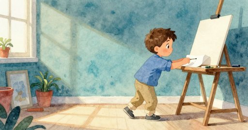 The Half-Painted Goose Picture