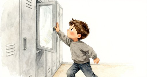 Yellow Ball Taps the Window