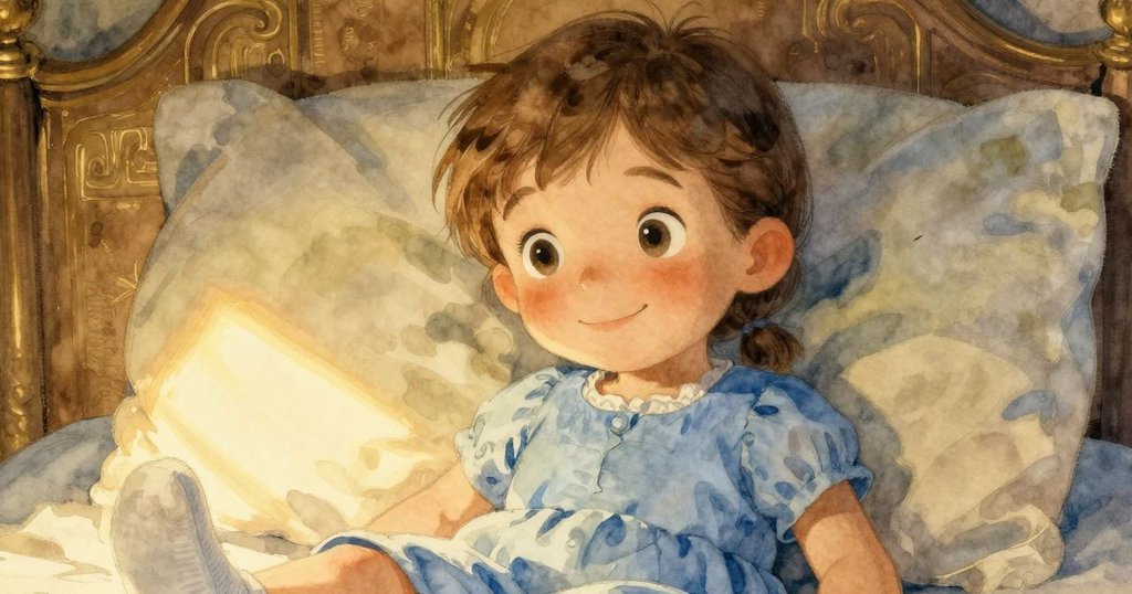 Odette專注地望向窗外，新一天希望的光芒映照在她的襪子上，展現出堅定與溫暖的情感。