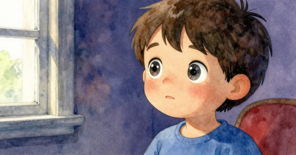 小孩近拍特寫,眼神驚喜注視濕潤瓷器與蒸氣,溫柔光線照射下呈現奇妙表情。