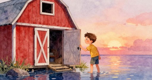 Crab, Stick, and the Toy Barn