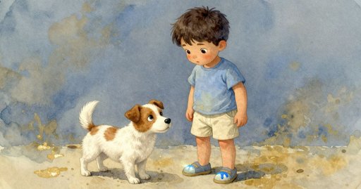 Blue Paint Drips on the Shoe