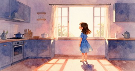 Soap Bubble Slips Through the Door