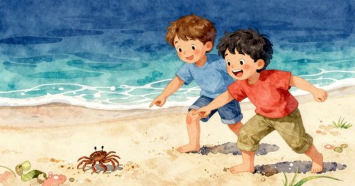 Sand Grains Jump in the Morning Wind