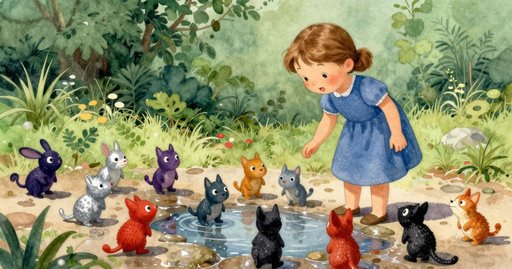 Drip Splash in the Puddle Yard